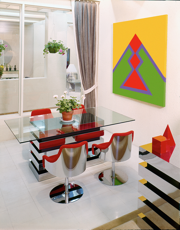 pyramid with red-orange tip 2